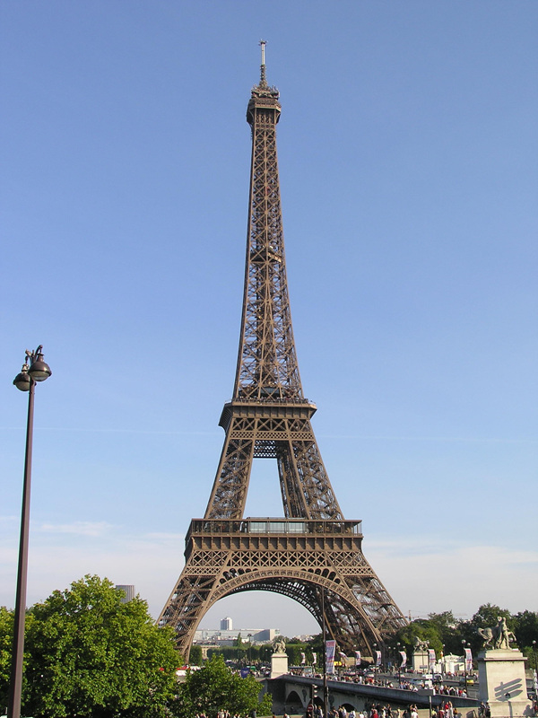 샤이요궁에서 바라본 에펠탑 전경